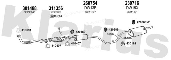 Klarius 310055E