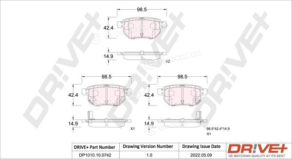 Drive+ DP1010.10.0742