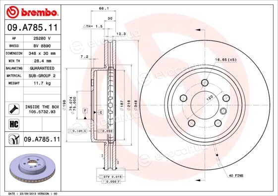 Brembo 09.A785.11