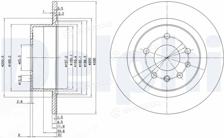 Delphi BG2986