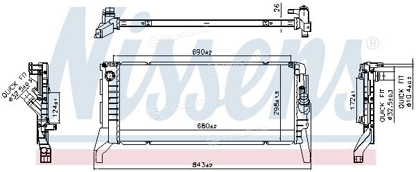 Nissens 606789