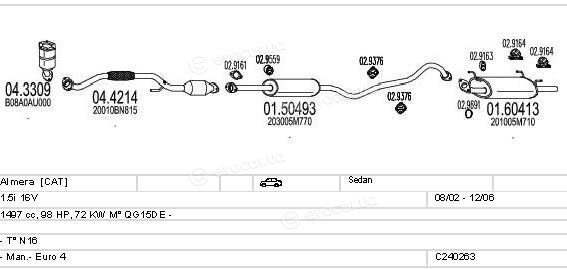 MTS C240263010484