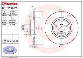 Brembo 08.C208.21