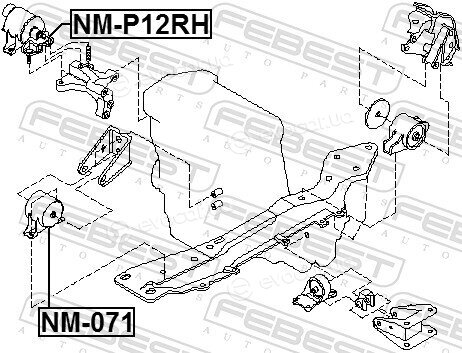 Febest NM-P12RH