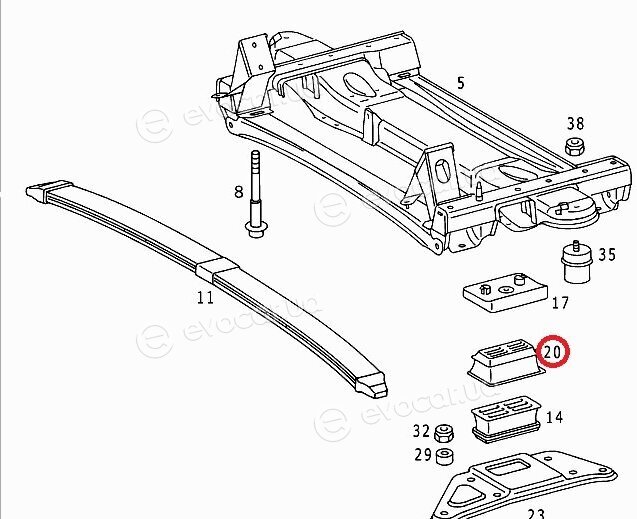 Mercedes-Benz A901 322 1219