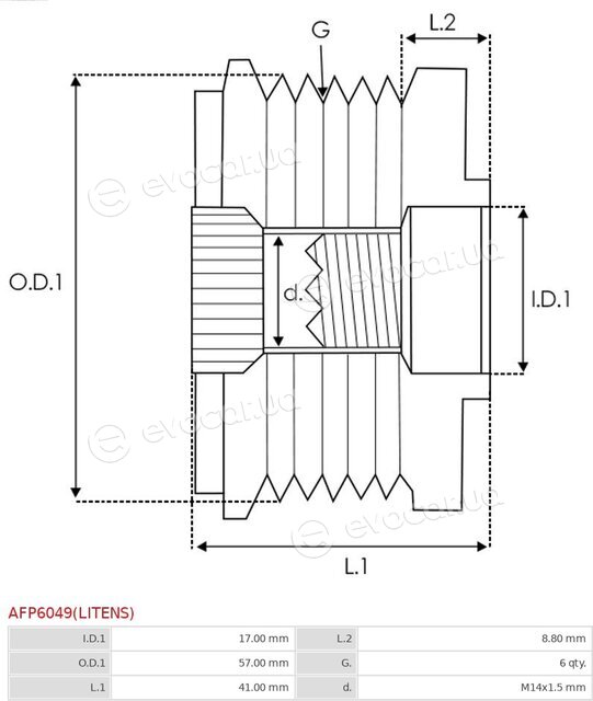 AS AFP6049(LITENS)