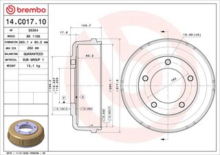 Brembo 14.C017.10