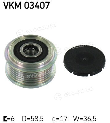 SKF VKM 03407