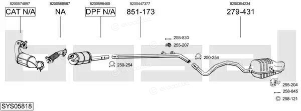 Bosal SYS05818