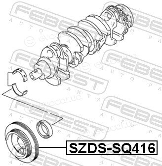 Febest SZDS-SQ416