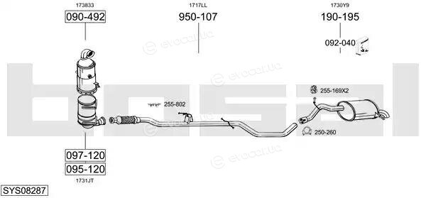 Bosal SYS08287