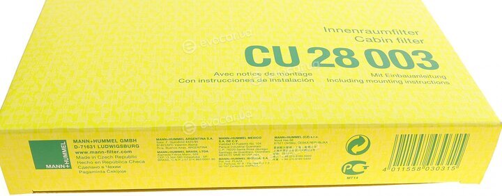 Mann CU 28 003