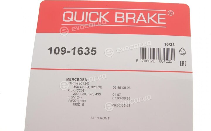 Kawe / Quick Brake 109-1635