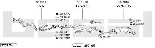 Bosal SYS03400