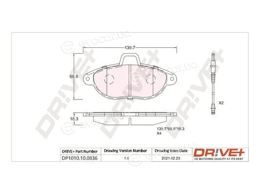 Drive+ DP1010.10.0836