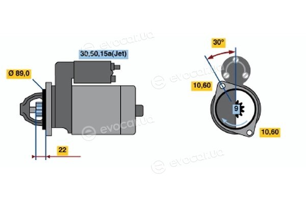 Bosch 0 001 108 091