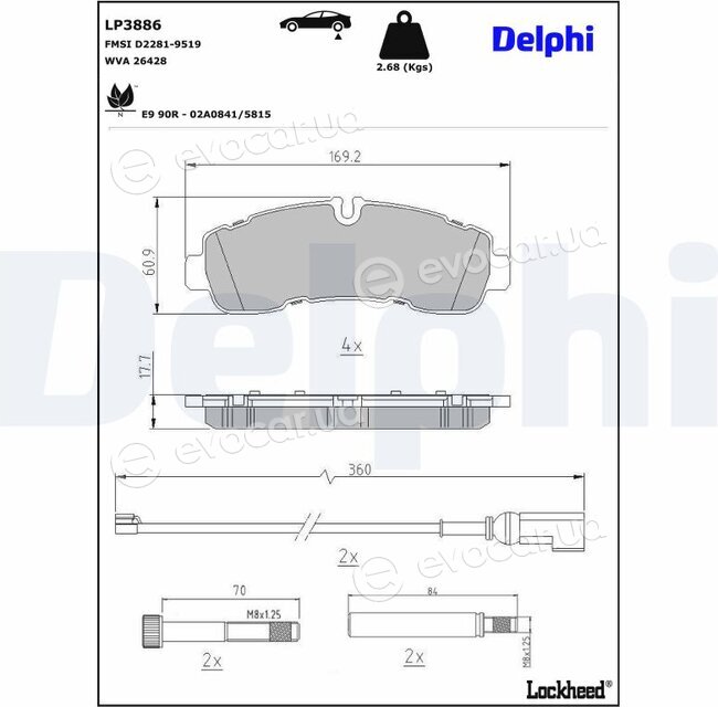Delphi LP3886