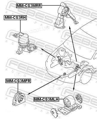 Febest MM-CS3MLH