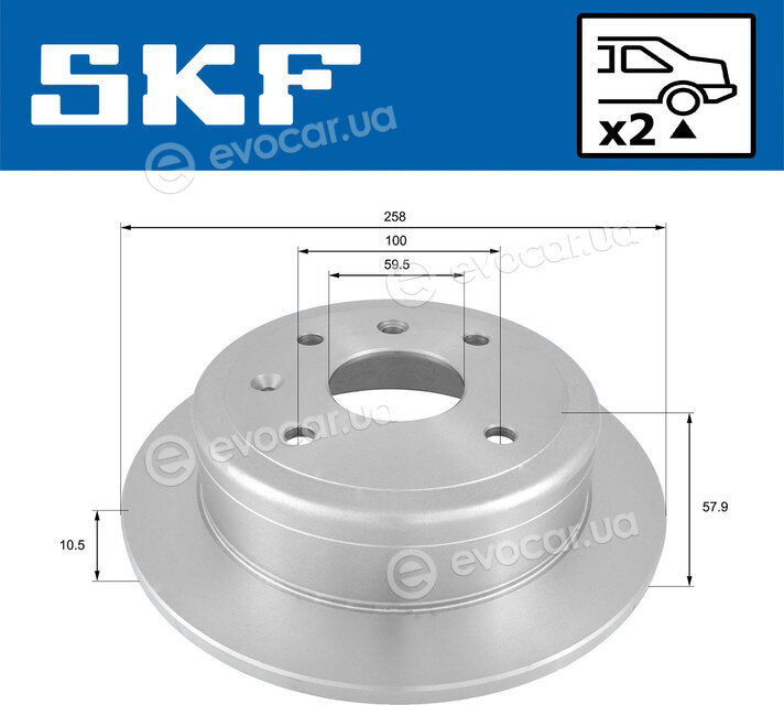 SKF VKBD 90758 S2