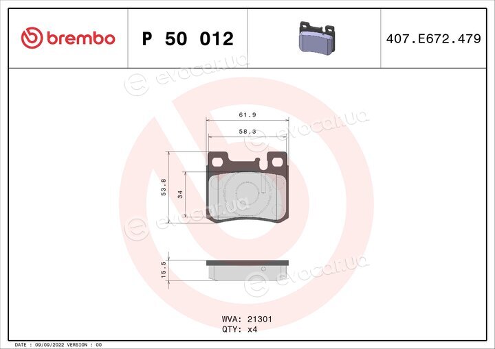 Brembo P 50 012