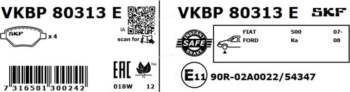 SKF VKBP 80313 E