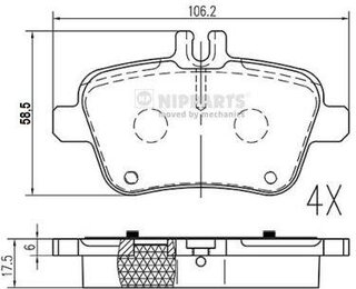 Nipparts N3611063