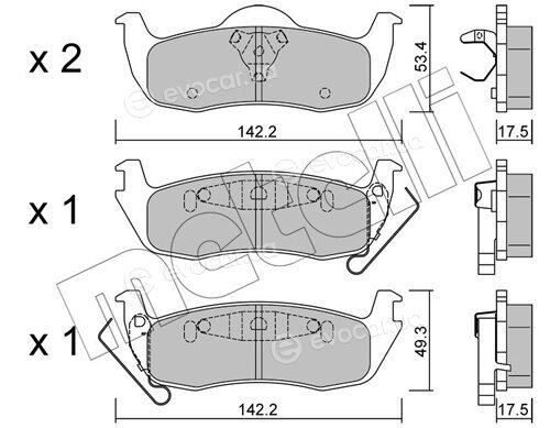 Metelli 22-0720-0