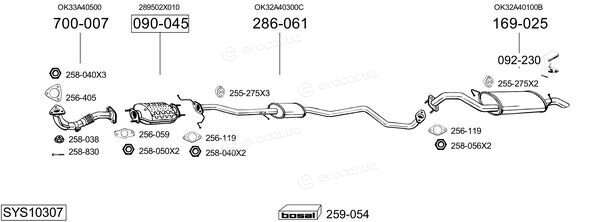 Bosal SYS10307