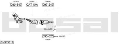 Bosal SYS13312