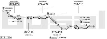 Bosal SYS17550