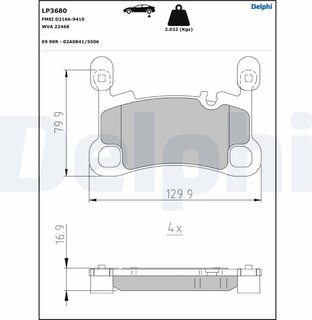 Delphi LP3680