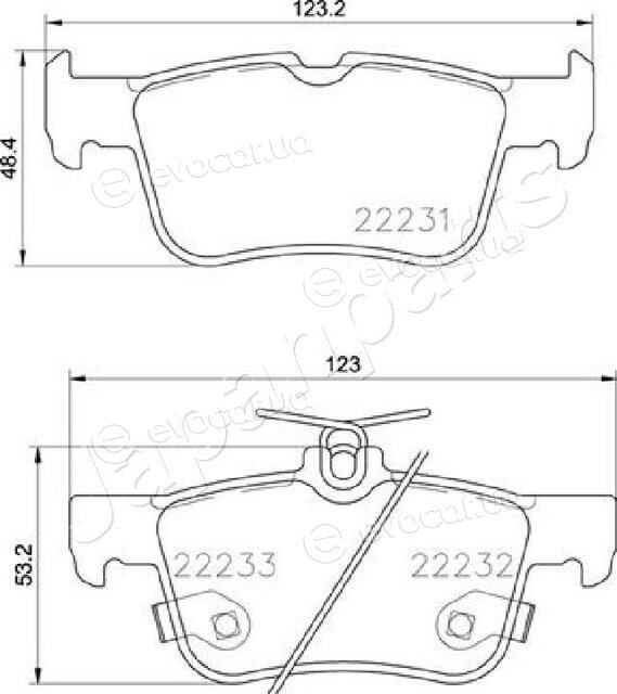 Japanparts PP-0300AF