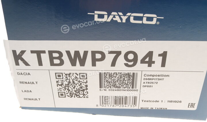 Dayco KTBWP7941