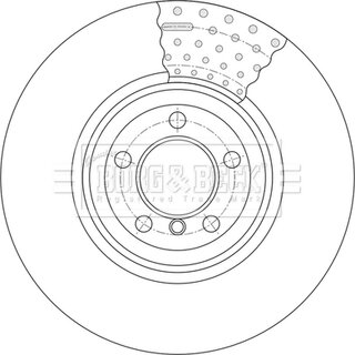 Borg & Beck BBD7013S