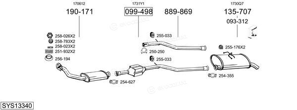 Bosal SYS13340