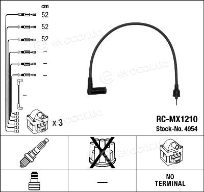 NGK / NTK RC-MX1210