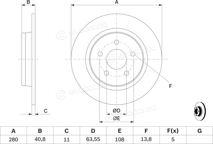 Bosch 0 986 479 B81