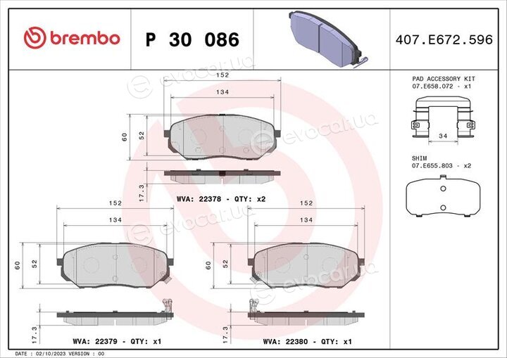 Brembo P 30 086