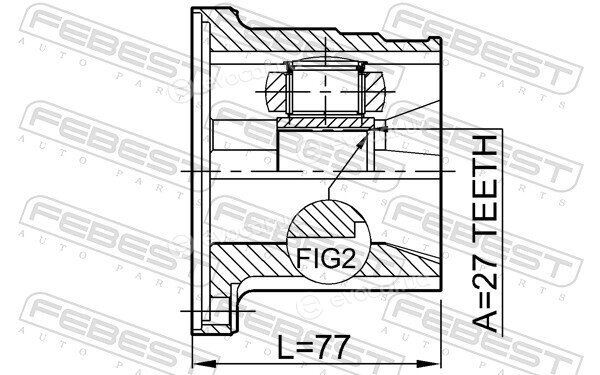 Febest 0211-FX35LH