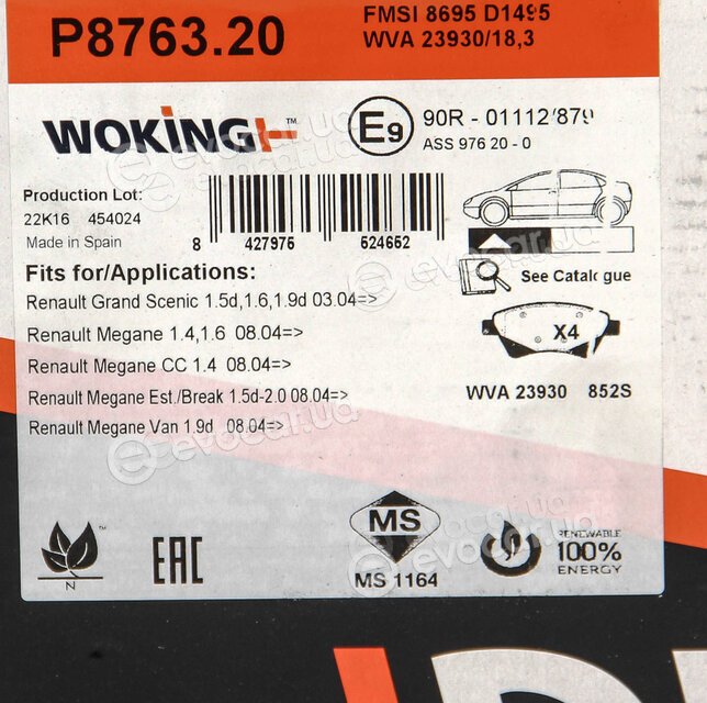 Woking P8763.20