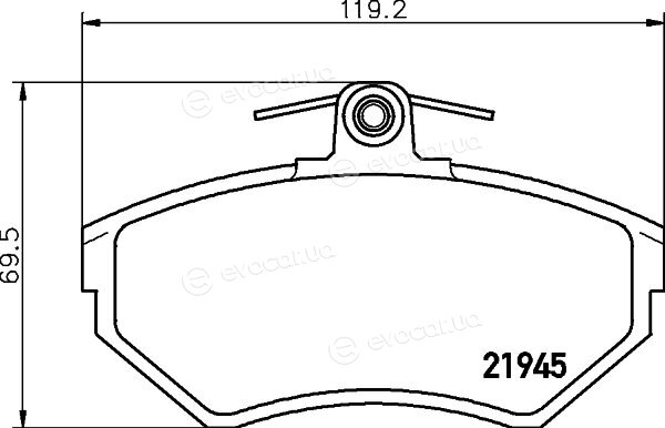 Hella Pagid 8DB 355 018-241