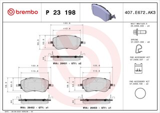 Brembo P 23 198