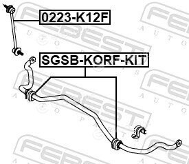 Febest SGSB-KORF-KIT