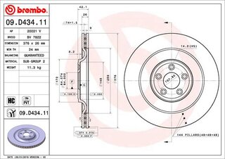 Brembo 09.D434.11