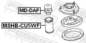 Febest MD-DAF