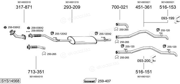 Bosal SYS14568