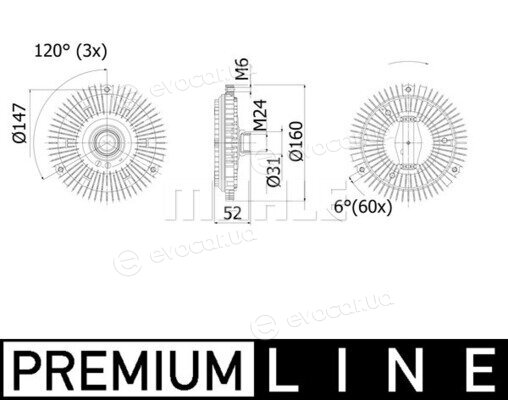 Mahle CFC 69 001P