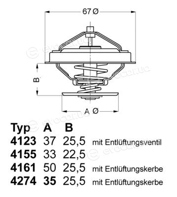 Wahler / BorgWarner 4155.87D