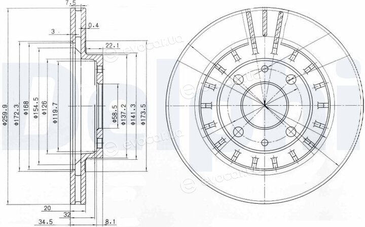 Delphi BG3806