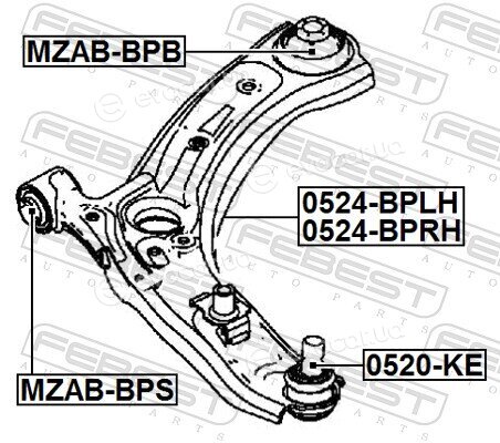 Febest 0524-BPLH